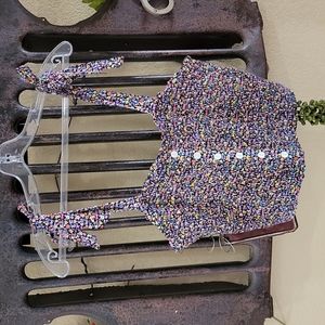 Lg Patrons of Peace Crop Top